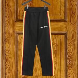 Palm Angels Black Pants for Men